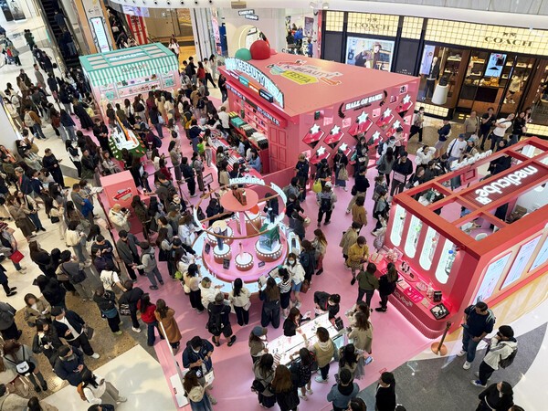 에이피알이 홍콩 몽콕에서 2주간 운영한 자사 브랜드 통합 팝업 스토어를 성황리에 마무리했다. [출처=에이피알]