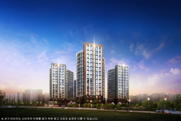 원종 휴먼빌 클라츠 투시도 야경.[출처=일신건영]