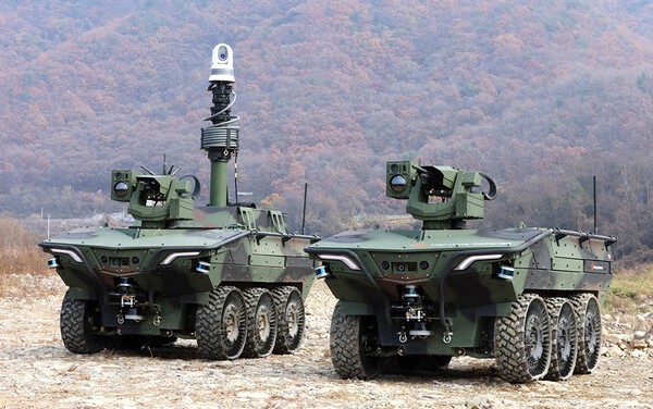 다목적무인차량 아리온스멧 [출처=한화에어로스페이스]