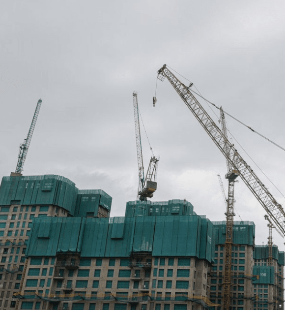 서울 서초구 한 아파트 공사 현장, 기사와 무관. [출처=연합]