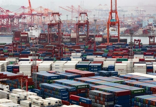 부산항 신선대 부두 [출처=연합]