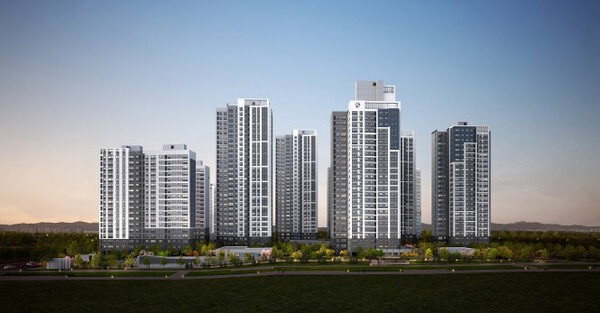 '교산 푸르지오 더 퍼스트' 투시도.[출처=대우건설]