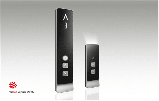 레드닷 디자인 어워드 본상을 수상한 현대엘리베이터 ‘스마트 홀버튼’ 이미지.[출처=현대엘리베이터 ]