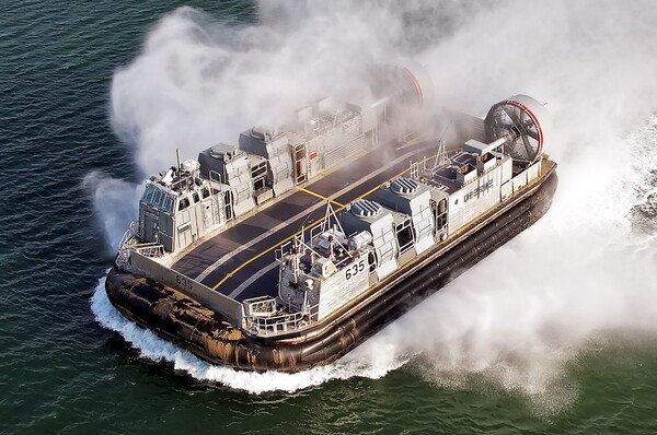 고속 상륙정.    [출처=HJ중공업]