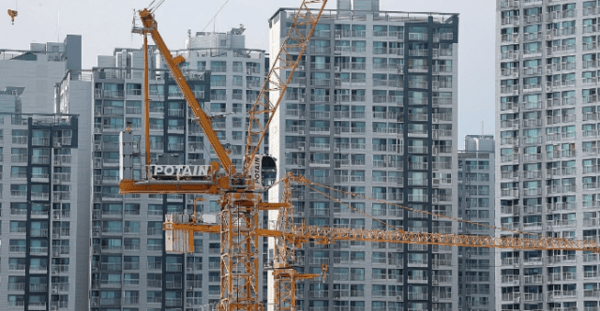 서울시내 건설 현장 모습.[출처=연합]