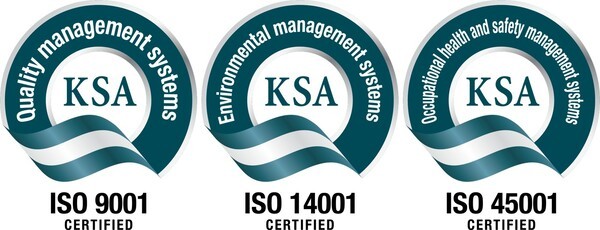 한국표준협회 '품질·환경·안전보건경영시스템' 인증. [출처=시몬스]