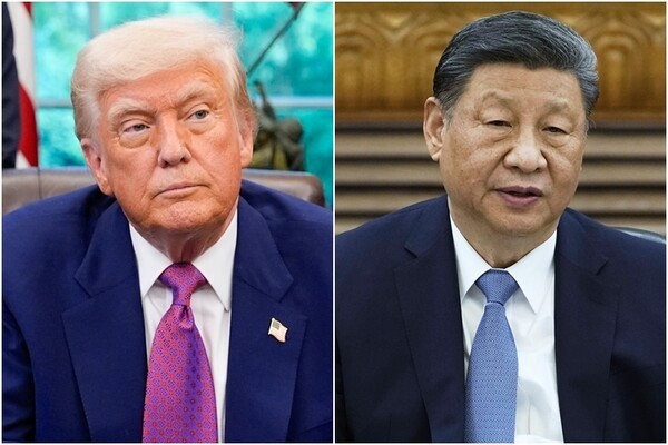 트럼프 미국 대통령(사진 왼쪽)과 시진핑 중국 국가주석. [출처=연합]