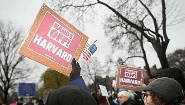 미국 대학가의 반(反)트럼프 시위 [출처=연합]