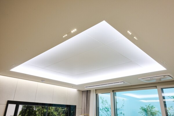 GS건설이 개발한 '에너지 절약형 조명과 ‘Hidden Lighting System이 적용된 이미지 [출처= GS건설]