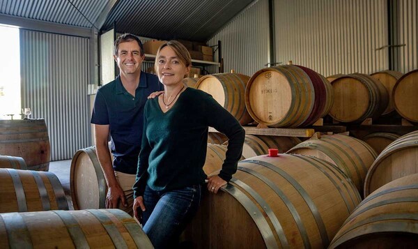토비와 엠마뉴엘. [출처=베커스 와이너리]
