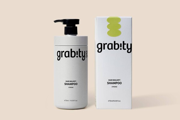 기능성 탈모샴푸 '그래비티' 대만 수출용 패키지 [출처=롯데홈쇼핑]