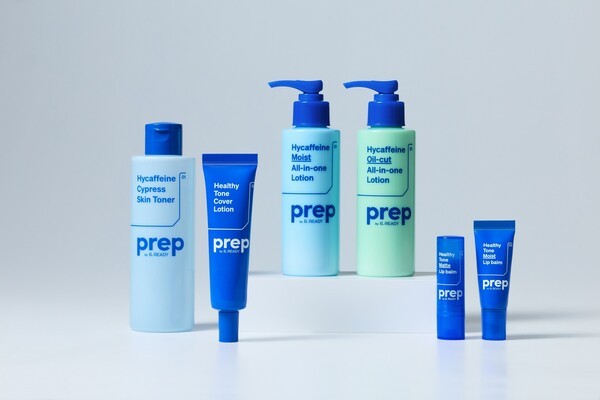 아모레퍼시픽이 남성 스타일링 브랜드 ‘프렙 바이 비레디(Prep by B.READY)’를 새롭게 론칭하고 다이소 오프라인 매장 및 온라인몰 전용으로 제품을 선보인다. [출처=아모레퍼시픽]