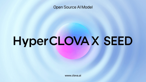 네이버의 경량형 AI 모델 '하이퍼클로바X 씨드' 이미지. [출처=네이버클라우드]  