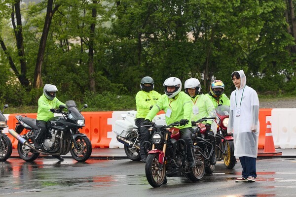 ‘혼다 라이드 렉쳐 with 네모토 켄’ 스페셜 라이딩 교육 이벤트 현장 [출처=혼다코리아]