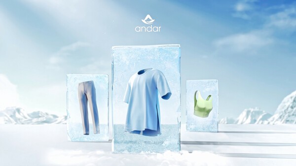 테크니컬 애슬레저 안다르가 역대급 무더위가 예보된 올여름, 냉감 기능성 제품의 라인업을 대폭 강화하고 애슬레저 시장 주도권 굳히기에 나선다. [출처=안다르]