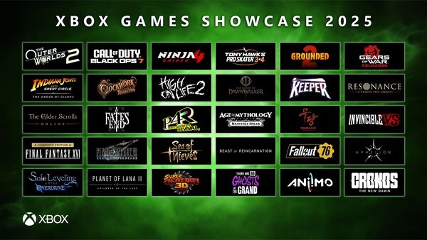 엑스박스(Xbox), 'Xbox Games Showcase 2025' 통해 차세대 게임 및 하드웨어 대거 공개. [출처=엑스박스]
