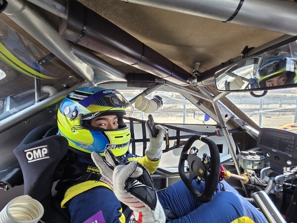 CJ대한통운 프로레이싱팀 '오네 레이싱' 이정우 드라이버 [출처=진명갑 기자]