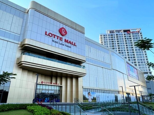 롯데몰 웨스트레이크 하노이 외부 전경. [출처=롯데쇼핑]