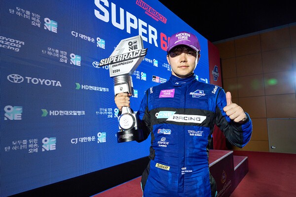 오네 레이싱 김동은 드라이버 [출처=CJ대한통운]