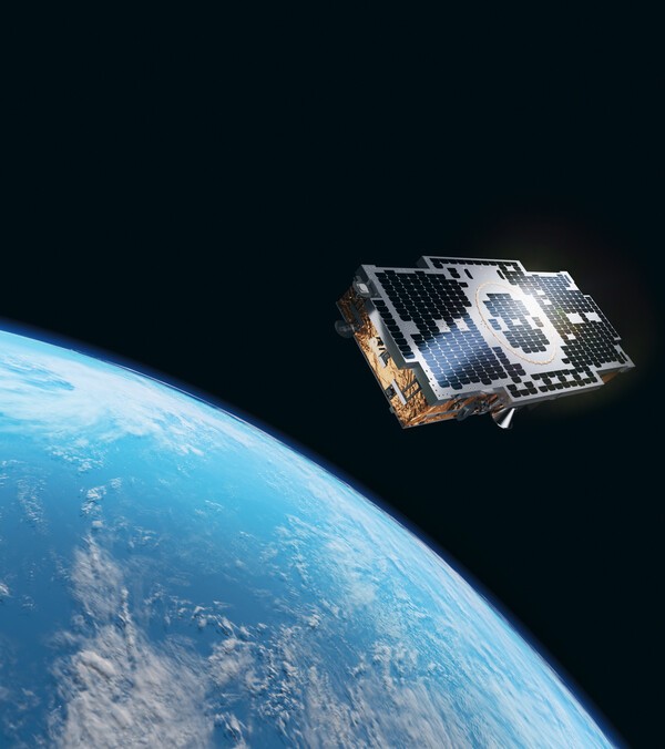 한화시스템이 개발한 소형 SAR위성 이미지. [출처=한화시스템]