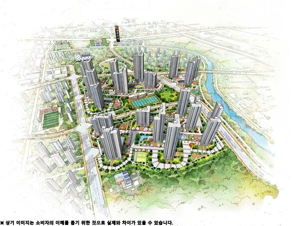 헤링턴 플레이스 풍무 일러스[출처=효성중공업 ]