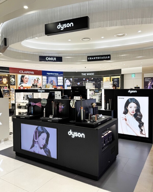 신라면세점 인천국제공항 제2여객터미널 '다이슨' 매장. [출처=신라면세점]