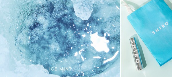 여름 한정판으로 출시된 ‘아이스 민트 바디미스트 엑스트라 쿨’과 ‘블루 기프트 레저백’. [출처=시로]