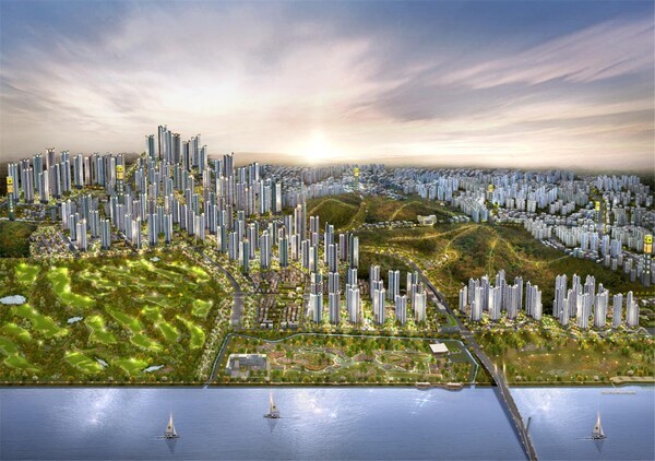 에코메타시티·로열파크씨티·검단신도시, 10만 세대 초대형 미래도시 조감도[출처=인천시 ]