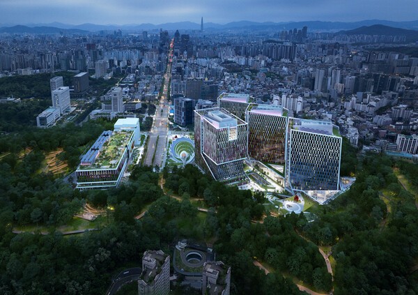 서리풀 복합개발 조감도