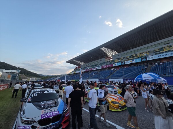 15일 인제 스피디움에서 '2025 오네 슈퍼레이스 챔피언십' 3라운드가 열렸다. [출처=진명갑 기자]