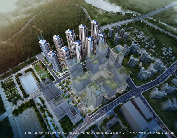 청라 피크원 푸르지오[출처= 대우건설]