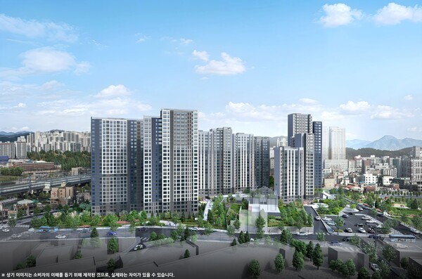 파주금촌 금호어울림 투시도.[출처=금호건설]