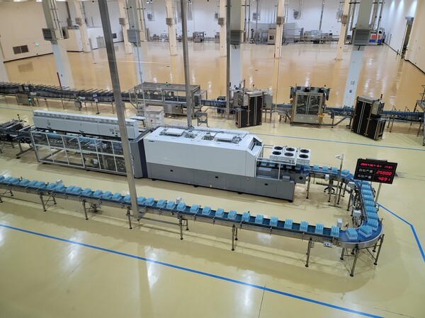 백산수 공장 설비 [출처=신승훈 기자]