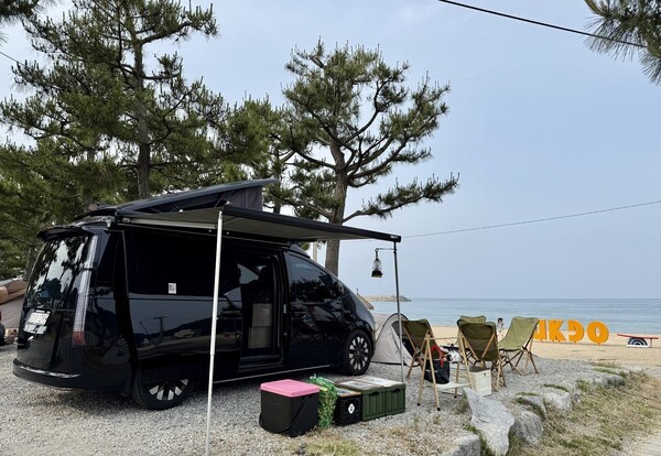 현대엔지니어링이 임직원에게 대여한 프리미엄 캠핑카.[출처=현대엔지니어링]