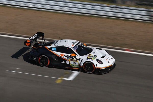 한국컴피티션의 뉘르부르크링 24시 경기 장면 [출처=한국앤컴퍼니그룹]