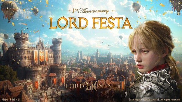 스마일게이트는 오는 28일 경기도 광명 아이벡스(IVEX) 스튜디오에서 '로드나인' 1주년 기념 행사 '로드맵 퍼스트 애니버서리'를 개최한다. [출처=스마일게이트]