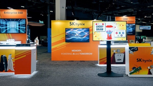 SK하이닉스 HPED 2025 전시 부스 전경. [출처=SK하이닉스]