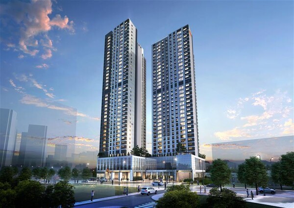 'e편한세상 번영로 리더스포레' 투시도.[출처=DL이앤씨]