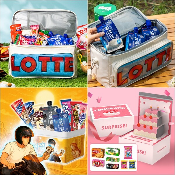 이색 선물세트 모음. [출처=롯데웰푸드]