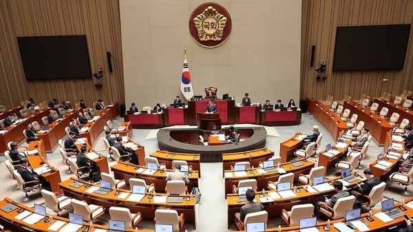 1일 국회서 열린 예산결산특별위원회 종합정책질의 [출처=연합]