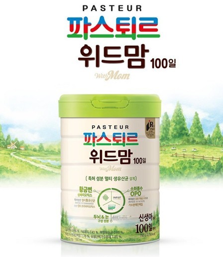 롯데웰푸드, ‘파스퇴르 위드맘 100일’. [출처=쿠팡 판매 홈페이지 캡처]