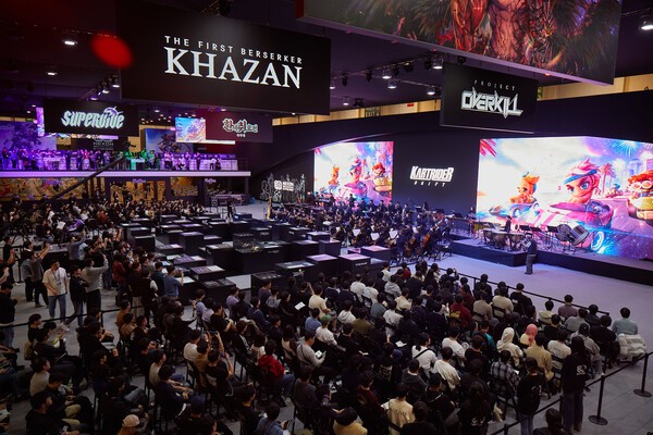 '넥슨 30주년 오케스트라' 공연 현장. [출처=넥슨]