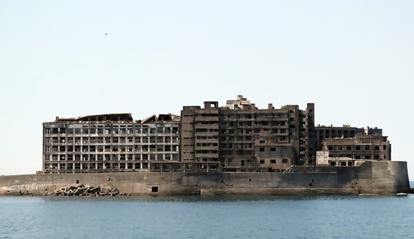 군함도 전경.[출처=연합]