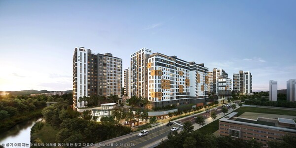 엘리프 검단 포레듀 투시도.[출처=계룡건설]