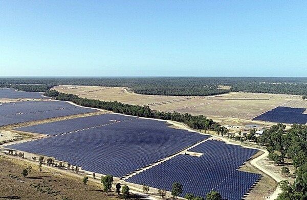 호주 북동부 퀸즐랜드주의 태양광 발전 시설.[출처=연합]