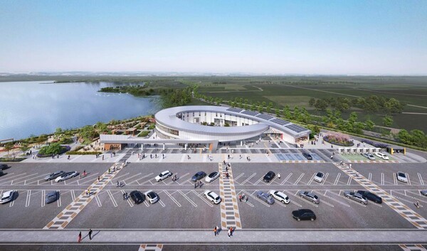 김제휴게소(새만금방향) 조감도. [출처=풀무원]