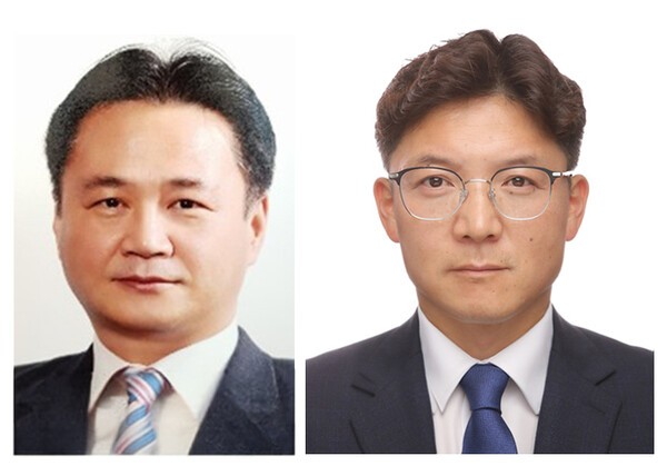 한국팜비오가 영입한 구자억 대표(왼쪽)와 심승식 상무보.[출처=한국팜비오]