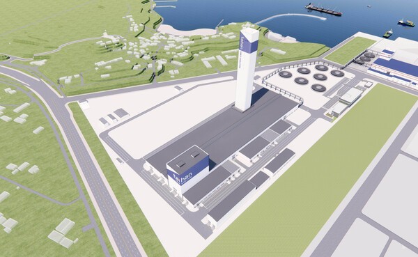 대한전선 당진 해저케이블 2공장 조감도. [출처= 대한전선]