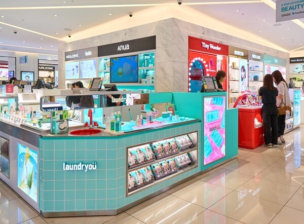 신세계면세점은 프리미엄 홈 에스테틱 브랜드 ‘톰’과 고기능 클렌징 브랜드 ‘런드리유’를 명동점에 유치했다. [출처=신세계면세점]