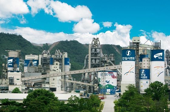 ▶ 한일시멘트 단양공장 전경, 본문과 관계 없음.ⓒ한국시멘트협회